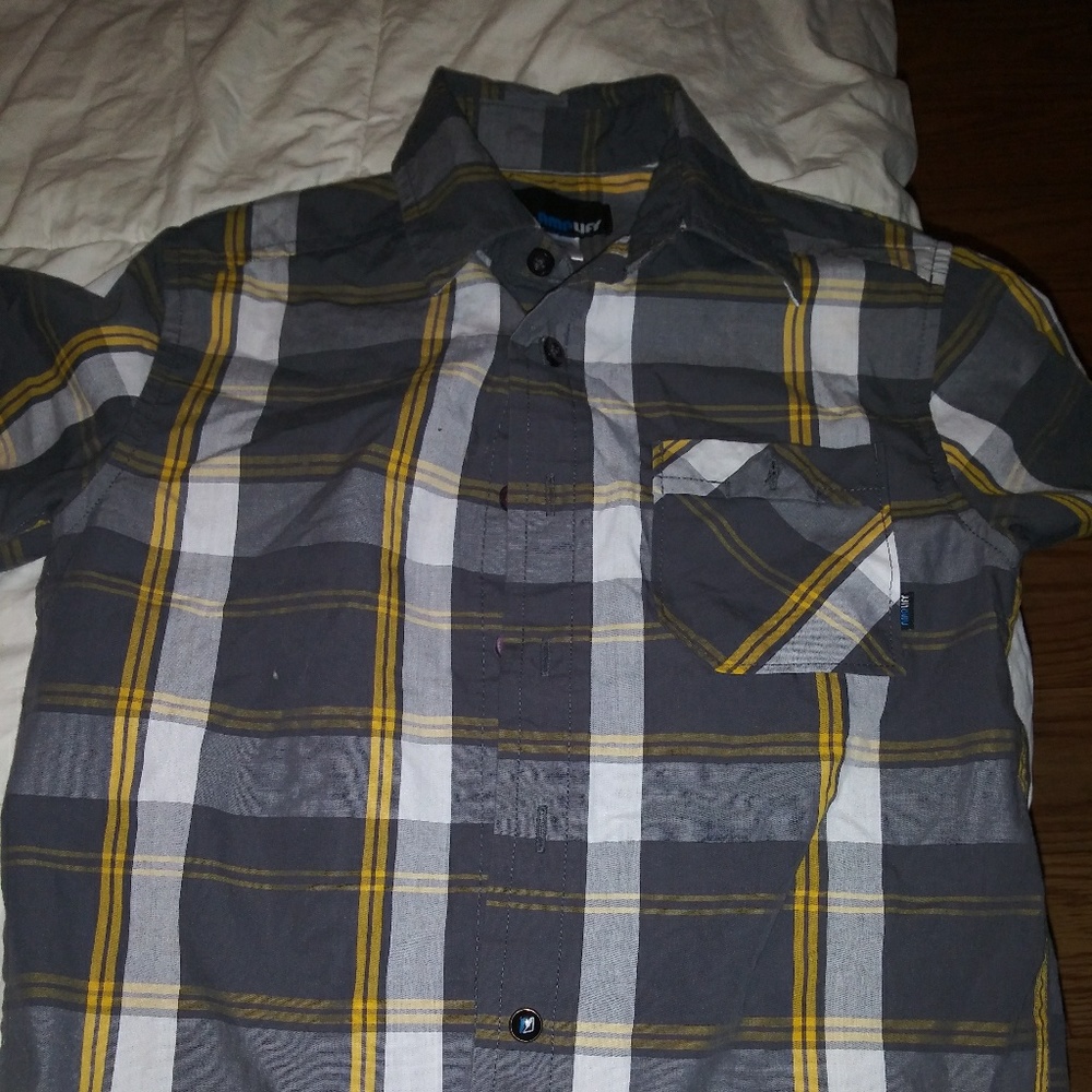 Boys button up